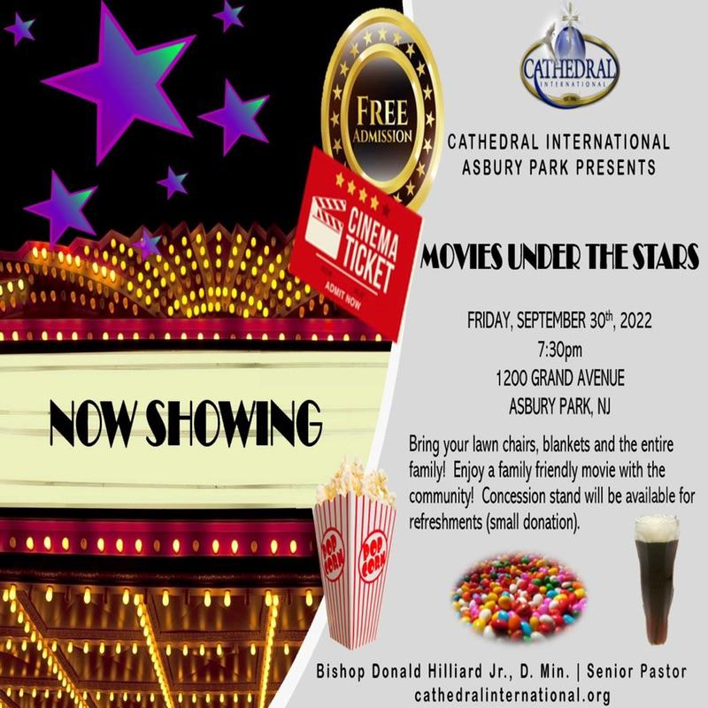 Movie Under the Stars Cathedral Asbury Park Cathedral International